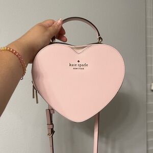 Light pink Kate Spade Heart Bag